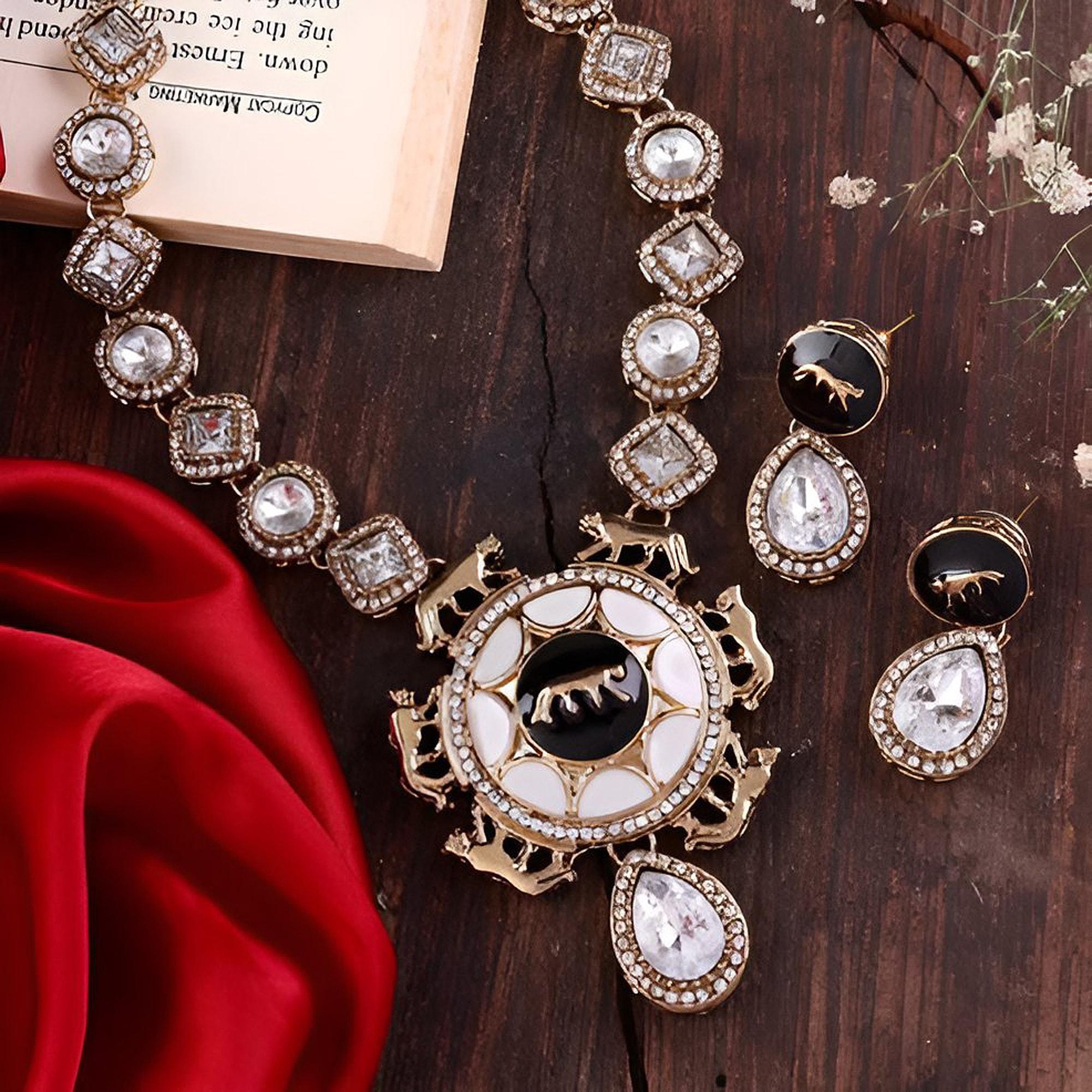 Majestic Panther Royal Jewelry Set