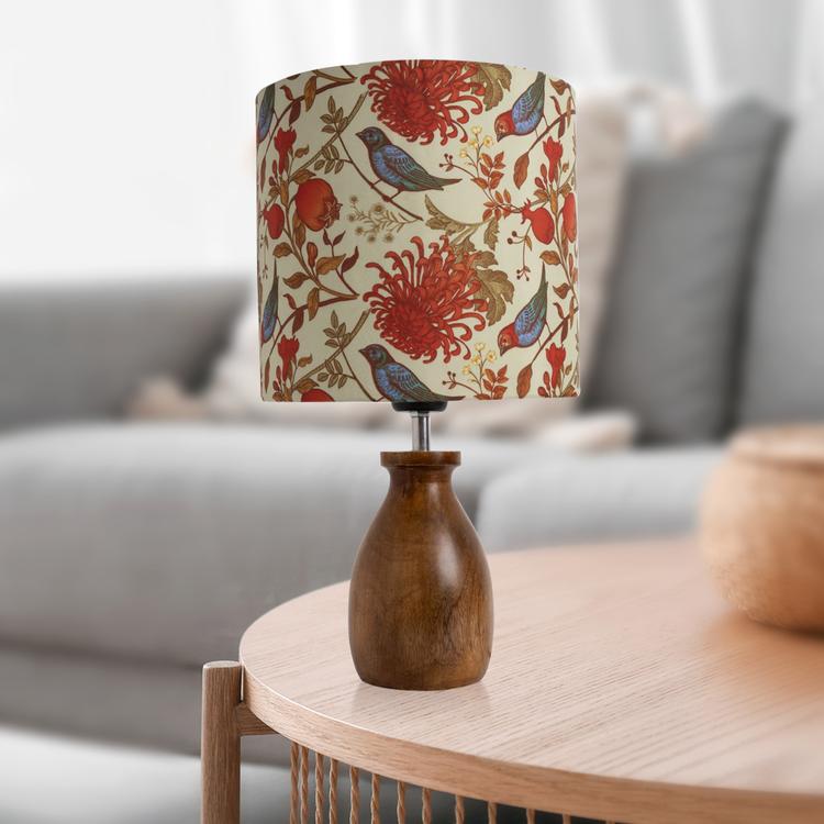 Vintage Wooden Lamp