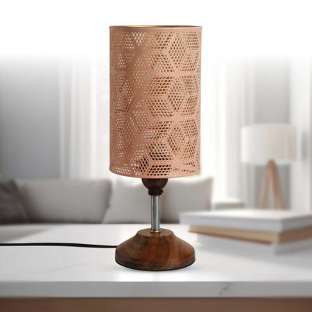 Isometric Cubes Iron Table Lamp