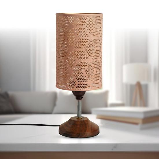 Isometric Cubes Iron Table Lamp