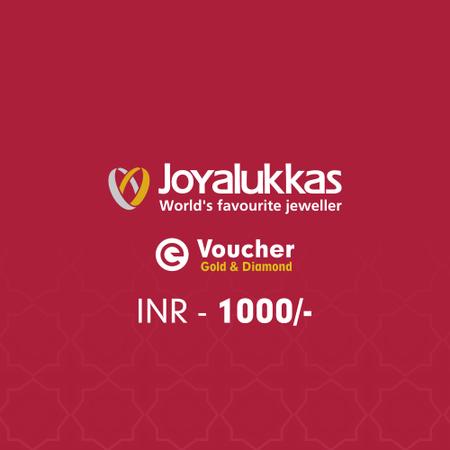 Joyalukkas Gold and Diamond E-Voucher Rs.1000
