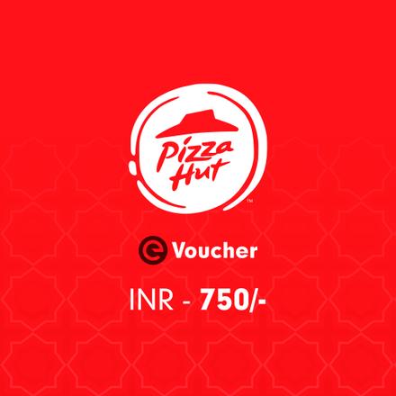 Pizza Hut E-Voucher Rs. 750 