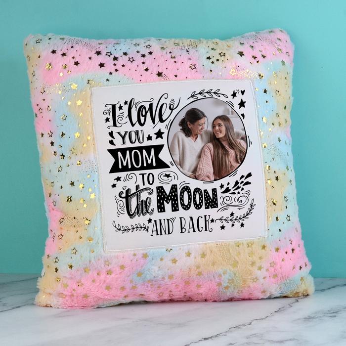 Love you Mom Personalized Pillow