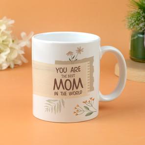 Personalized Best Mom in the World Mug