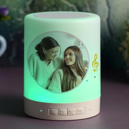 Personalized I Love You Mom LED Speaker