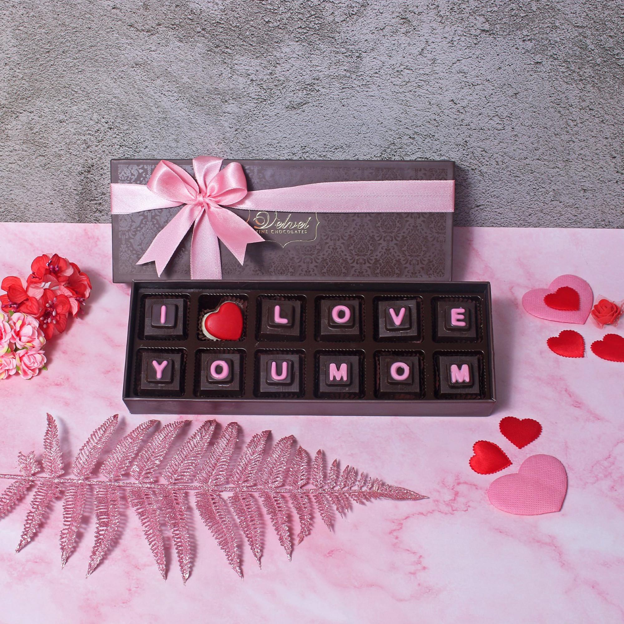 I Love You Mom Choco Box | Chocolates for Mom