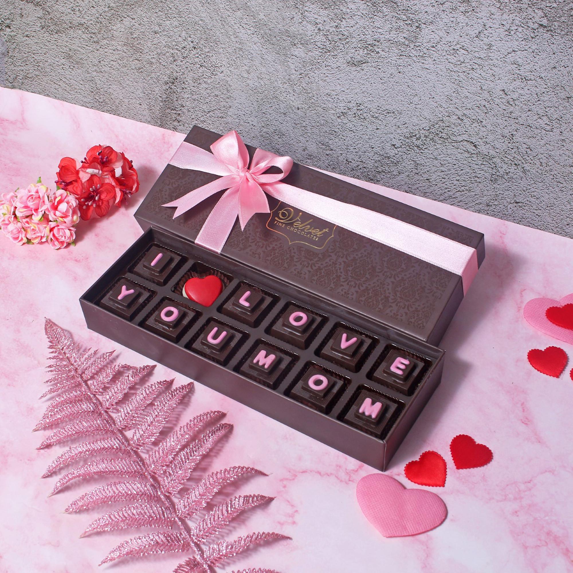 I Love You Mom Choco Box | Chocolates for Mom