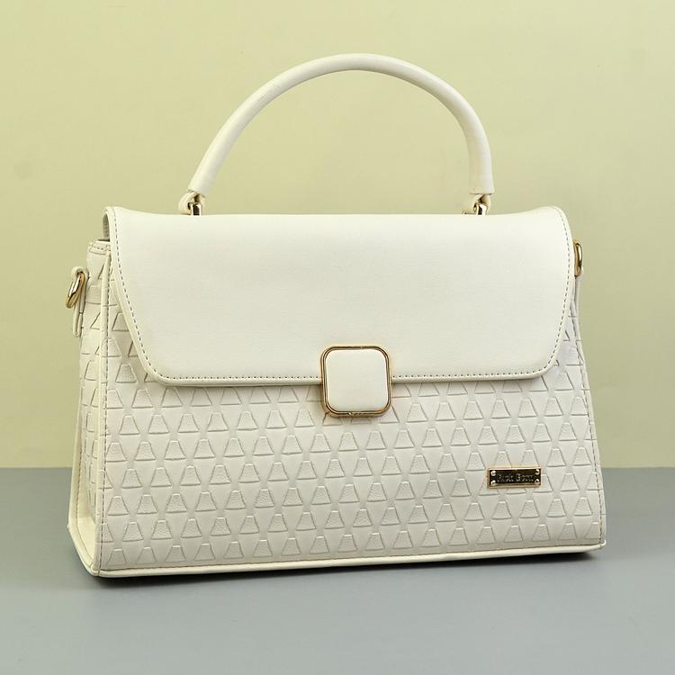 Classy White Handbag