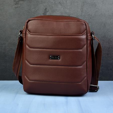Brown Men's Sling Bag