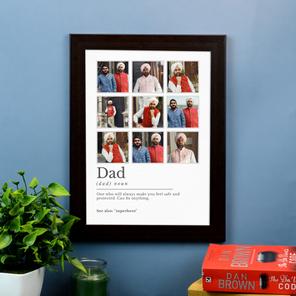 Personalized Dad Photo Frame Personalized Dad Photo Frame