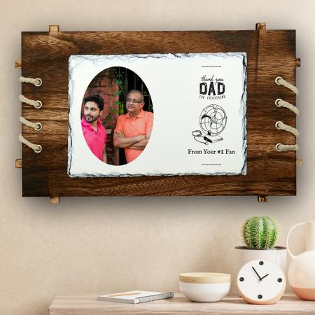 Thank You Dad Personalized Rock 