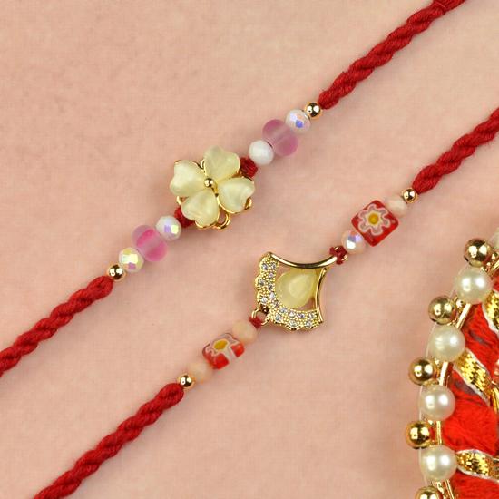 Minimalist Designer Rakhi Set