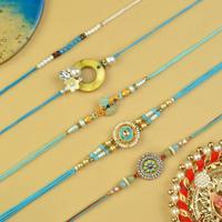 Elegant Designer Rakhi Set
