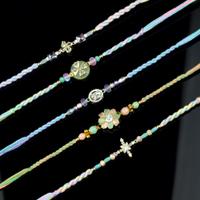 Colorful Stones Rakhi Set