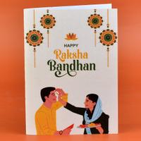Happy Raksha Bandhan Greeting Card