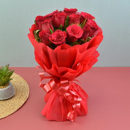 Classic Red Rose Bouquet