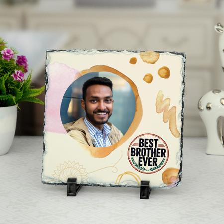 Best Brother Ever Personalized Rock
