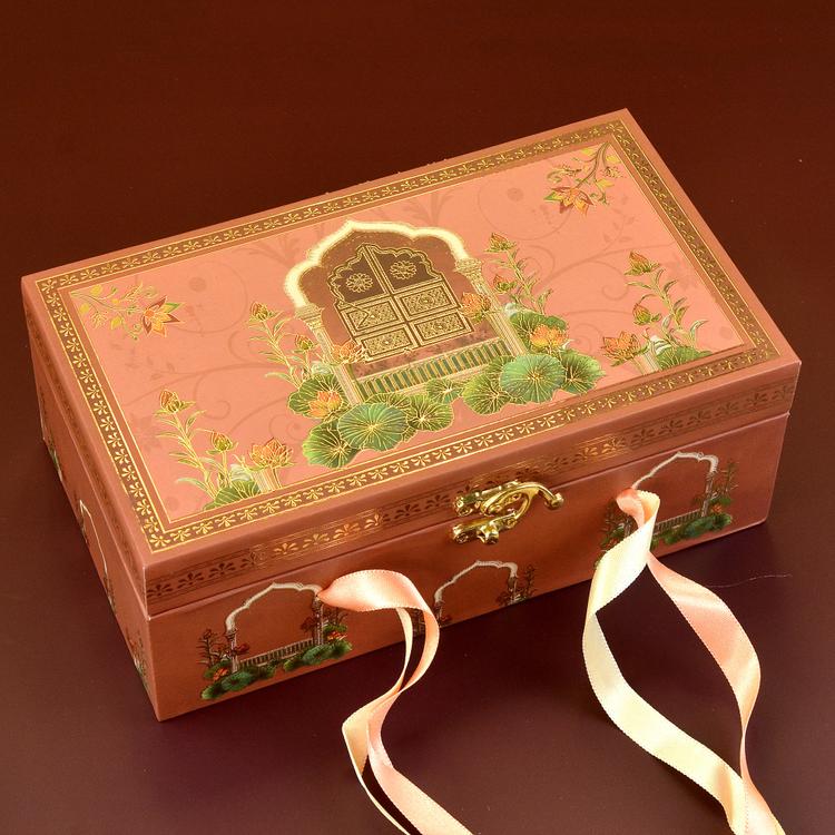 Peach Designer Box