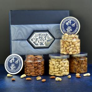 Blue Glam Dryfruit Hamper