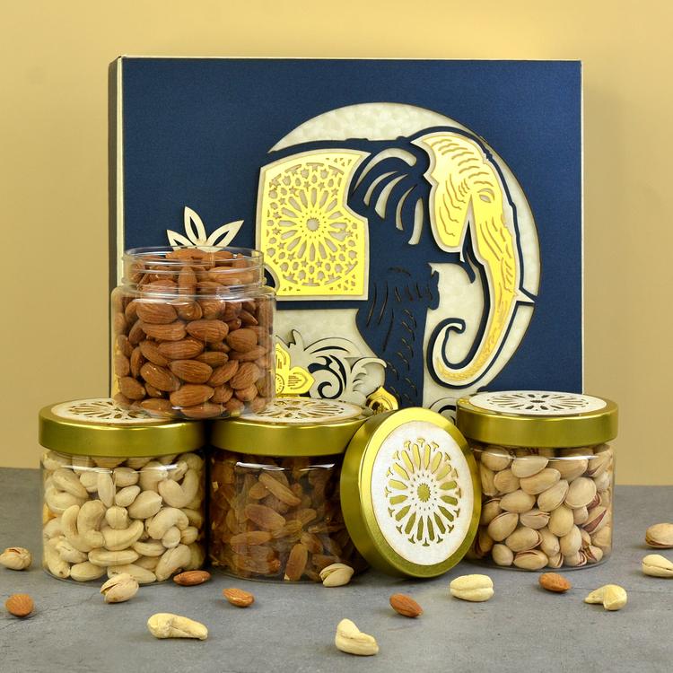 Exclusive Designer Dry Fruits Box