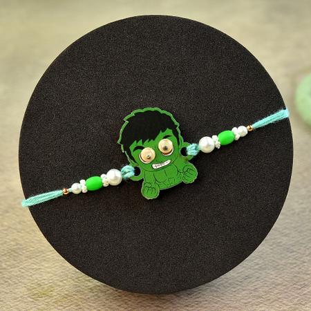 Googly Eyes Hulk Kids Rakhi