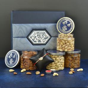 Rakhi Glam Dry Fruit Hamper Rakhi Glam Dry Fruit Hamper