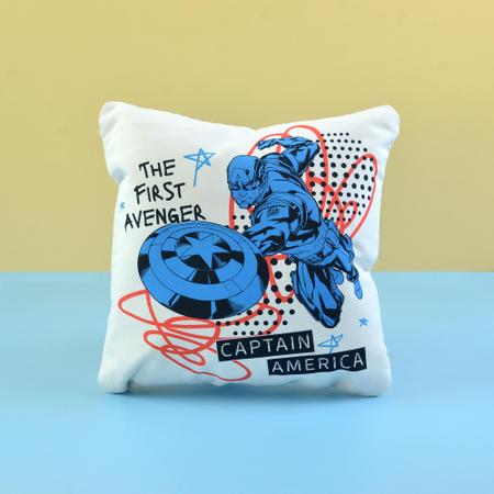 Captain America Square Pillow