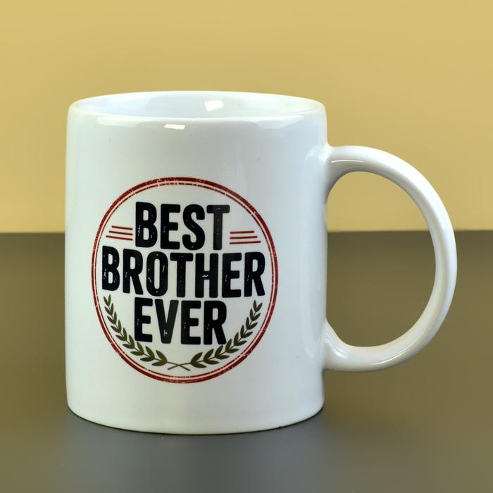 Best Brother Ever White Mug
