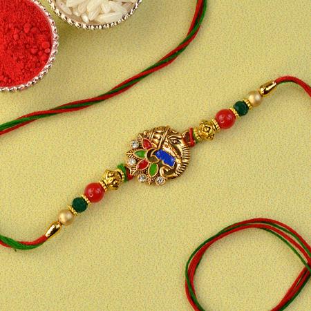 Primary Side Ganesh Rakhi