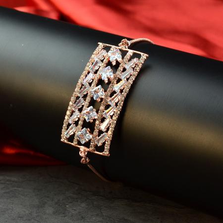 Rectangular Crystals Bracelet