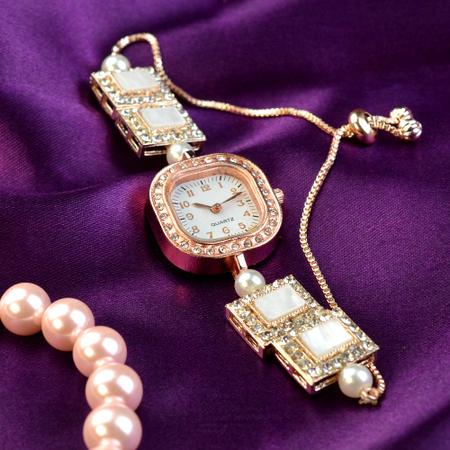 Square Dial Jewellery Ladies Watch