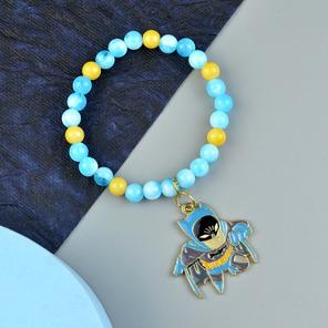 Batman Charm Beads Bracelet