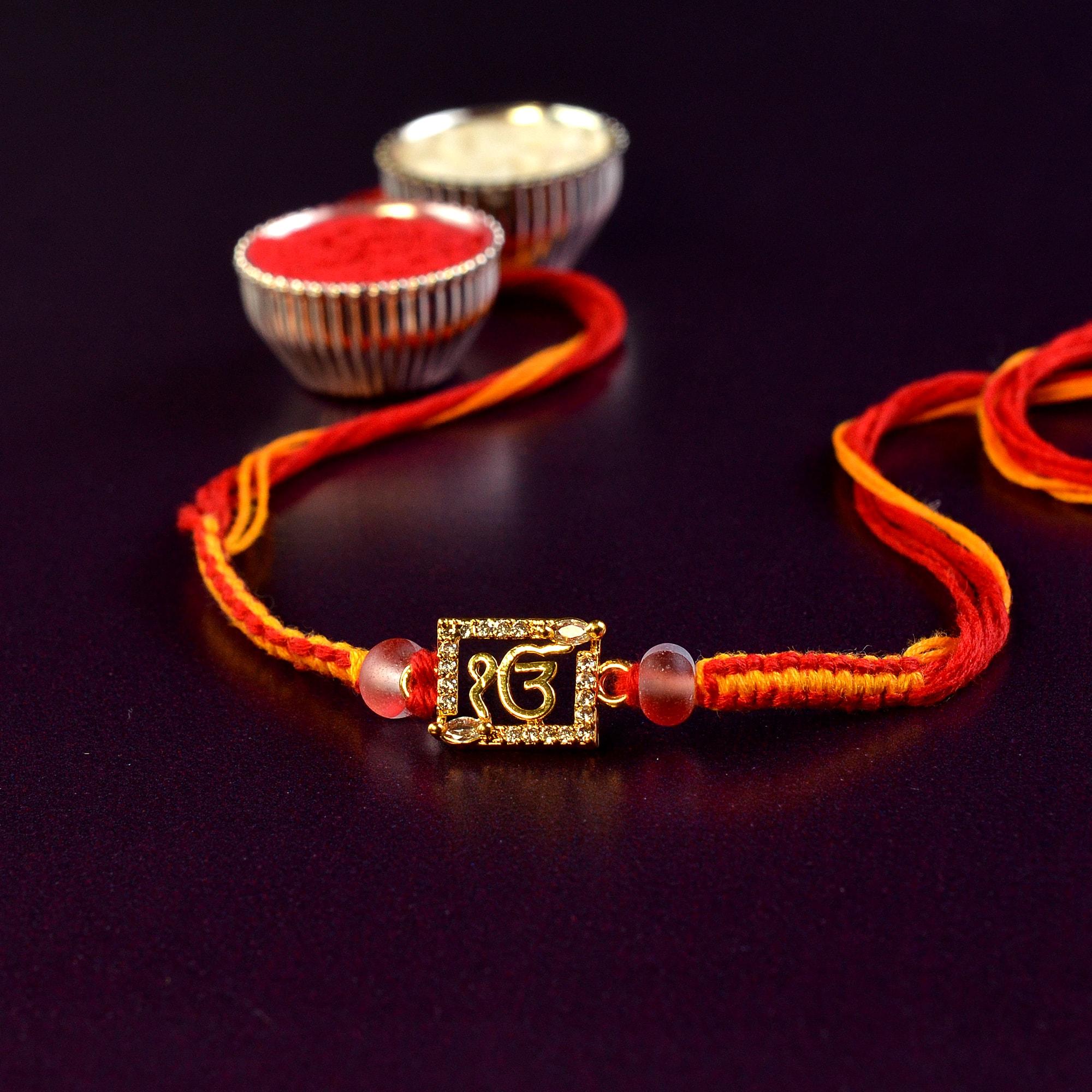 Ik Onkar in Rectangle Frame | Divine Rakhi