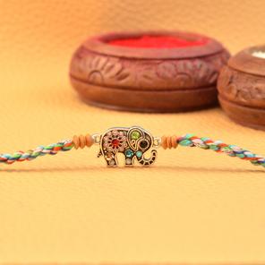 Make in India Elephant Rakhi Make in India Elephant Rakhi