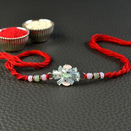 Pastel Stones Galore Rakhi