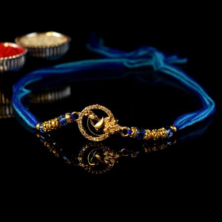 Peacock in a Stone Studded Ring