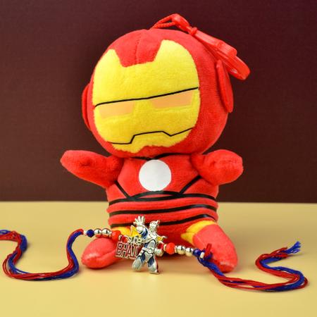 Ironman Toy Kids Rakhi Combo