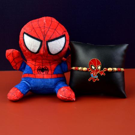 Spiderman Toy Kids Rakhi Combo