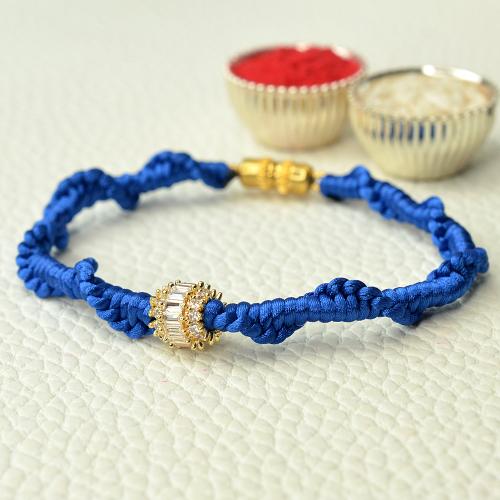 Glittering Wheel Bracelet Rakhi