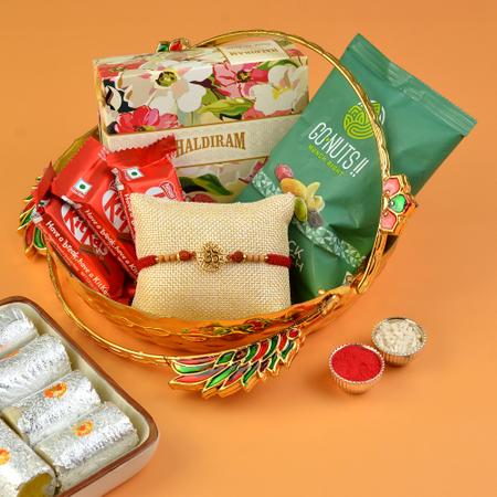 Traditional Rakhi Basket Hamper