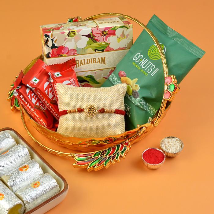 Traditional Rakhi Basket Hamper