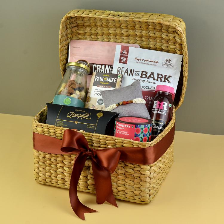 Gourmet Rakhi Indulgence Basket