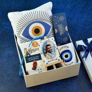 Evil Eye Rakhi Hamper