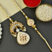 Worthy in White Rakhi Lumba