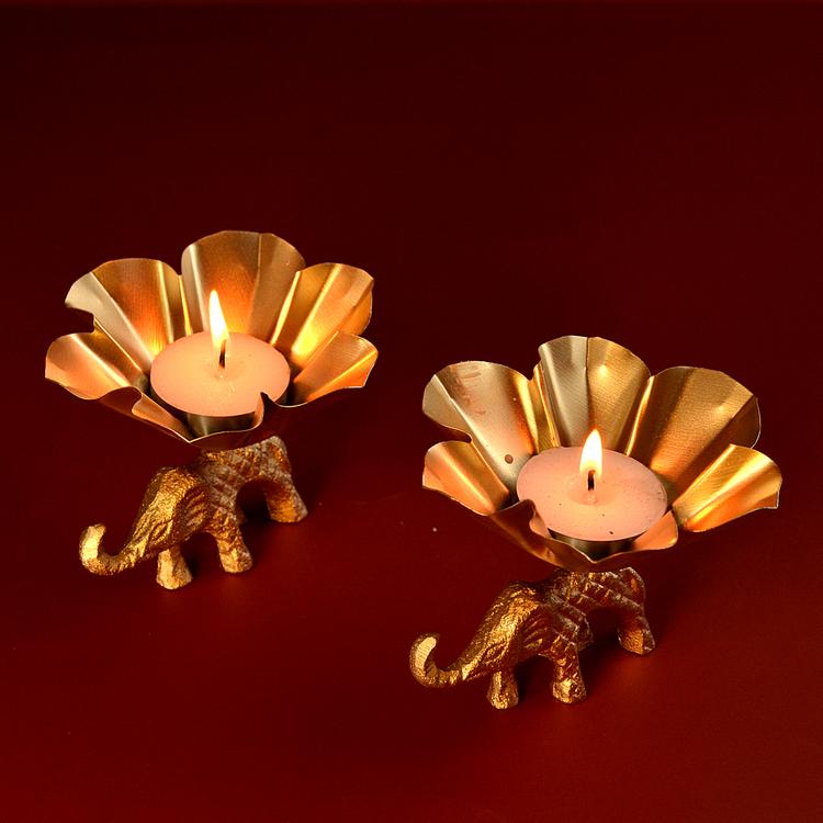 Elephant Candle Holder