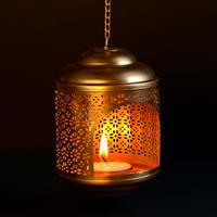 Metal Cutwork Hanging Lantern
