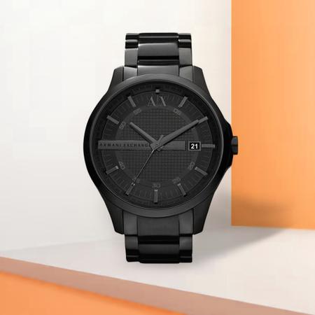 Armani Exchange Men's Black Dial Watch