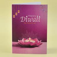 Happy Diwali Greeting Card