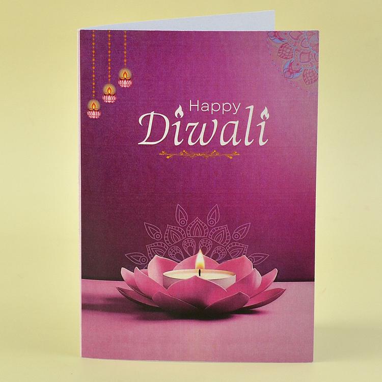 Happy Diwali Greeting Card