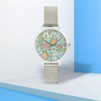 Silver Analog Watch for Women